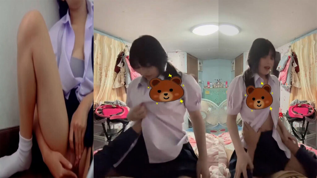 คลิปเย็ดนักเรียนคาชุด คลิปหลุดเสียงไทยน่ารักลีลาเด็ดมาก