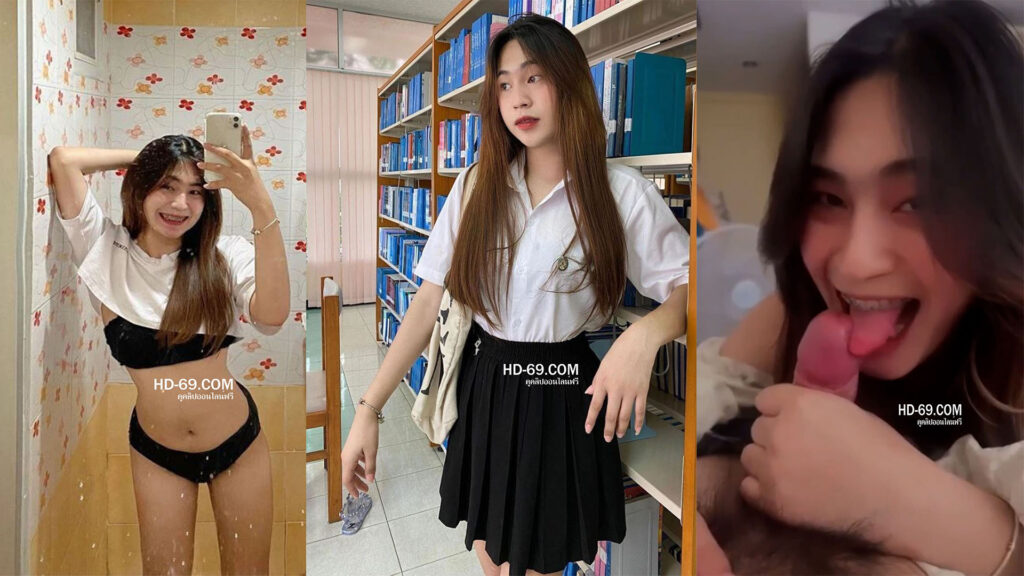 หน้าสวยโม๊คควยเก่ง คลิปหลุดนักศึกษาxxx โดนแฟนเก่าปล่อยคลิปลับ อมควยคาชุดนักศึกษาลีลาเด็ดดูดควยน้ำแตกคาปาก
