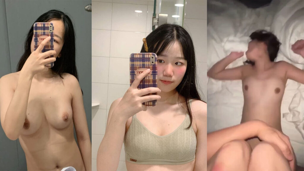 คลิปหลุด เย็ดหีเสียวฉี่แตก สาวแว่นทางบ้านโดนแฟนจับเย็ดกระแทกหีน้ำแตกคาเตียง