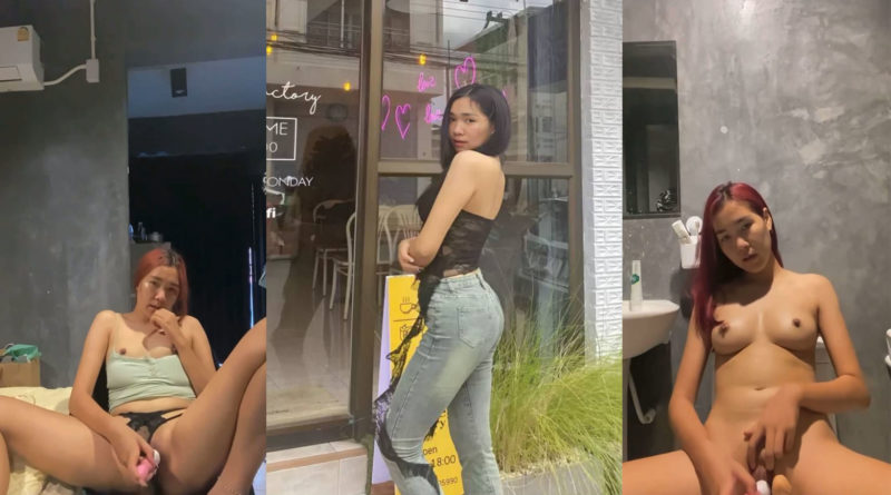 คลิปโป๊ไทยสาวน่ารักขายคลิปเบ็ดหีตั้งกล้องถ่ายตัวเองใช้ดิสโด้ควยปลอมยัดรูหีน้ำแตกคามือ คลิปโป้เสียงไทยxxx