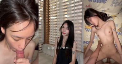 คลิปหลุดคู่รักเย็ดกันทางบ้าน สาวสวยอมควยก่อนโดนเย็ดครางเสียวหี