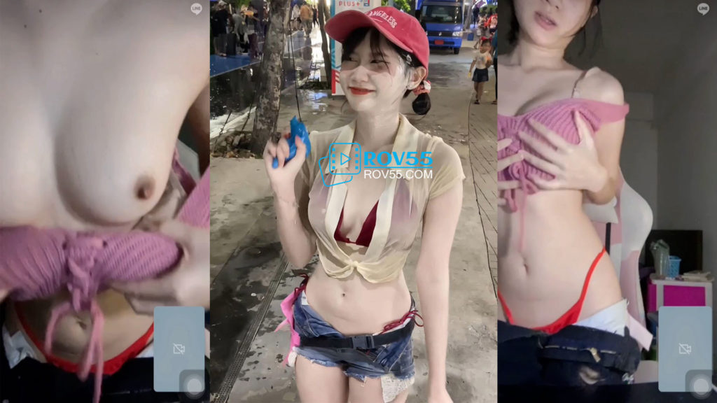 คอลเสียวนมขาว สาวจากทางบ้านรับงานเปิดนมโชว์