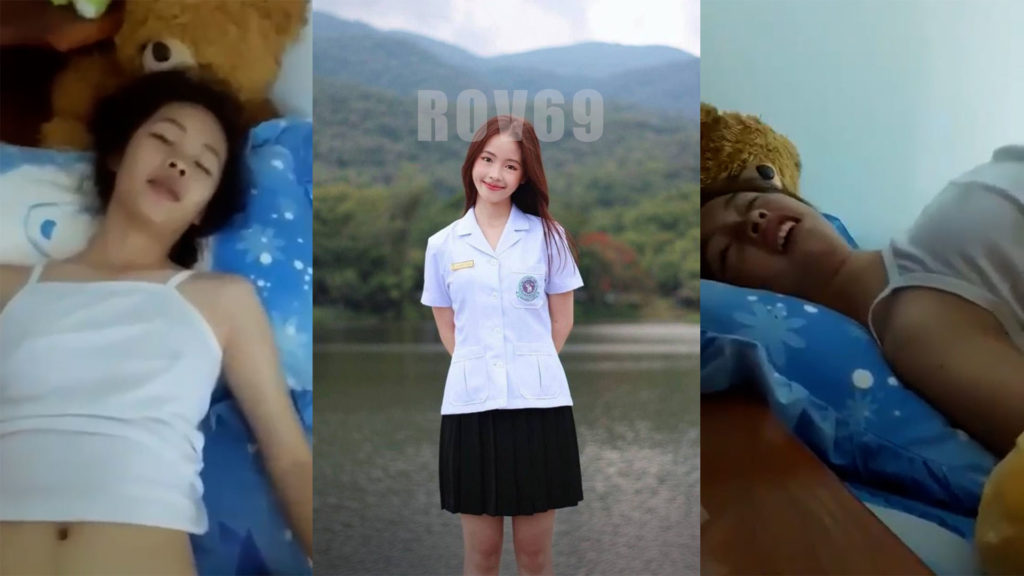 คลิปหลุดนักศึกษาตั้งกล้องเย็ดกันในหอพัก ตัวเล็กน่ารักโดนแฟนจับเย็ดคาชุดก่อนนอน เด้งเอวสู้ควยลีลาเย็ดเด็ดมาก