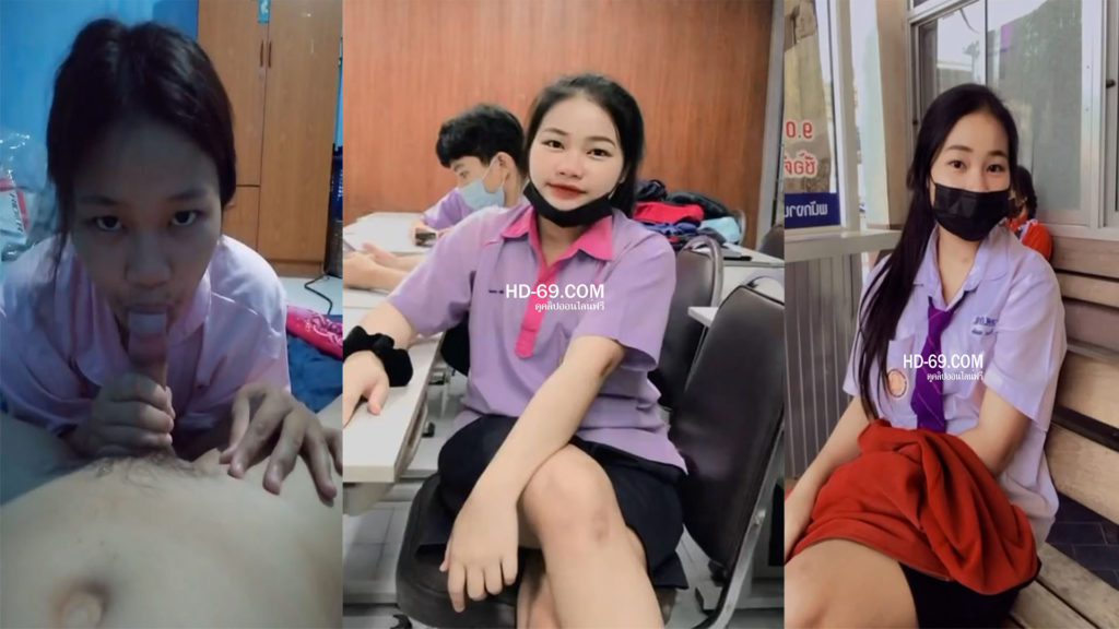 สาวเทคโนเย็ดกับผัว คลิปโป๊หลุดจากทางบ้าน น่ารักจับควยอมดูดควยเกือบแตกคาปาก