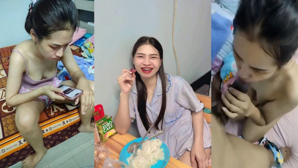 เย็ดสาวโรงงานแถวระยองแอบเล่นชู้กับผัวเจอคลิปเลยเอามาปล่อย ขาวเนียนอมควยเด็ดมาก