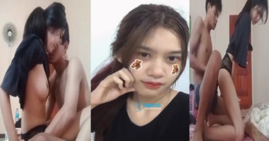 นัดเย็ดวัยรุ่นทางบ้านตั้งกล้องแอบถ่ายแฟนสาวน่ารัก เย็ดคาชุดไปเลยโยกควยให้ครางเสียวหีฟินมาก