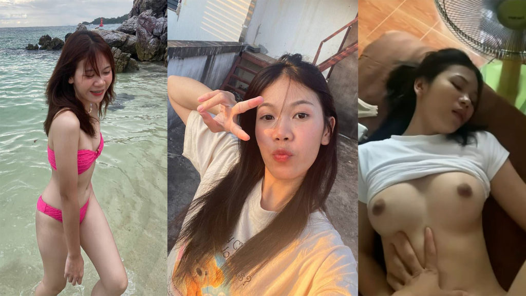 คลิปไทยหลุดใหม่ สาวทางบ้านชอบโดนเย็ดคาชุดหลุดมาหลายคลิป