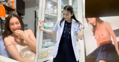คลิปเย็ดไทย สาวเภสัชเปิดคลิปเย็ดกับแฟนให้ดู ขย่มควยคาชุดนักศึกษา
