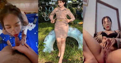 คลิปหลุดครู เบ็ดหีคาชุดส่งให้แฟนดู เงี่ยนอยากโดนเย็ดมีคลิปขย่มควยหลุดมาด้วย