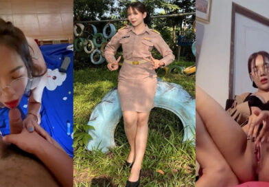 คลิปหลุดครู เบ็ดหีคาชุดส่งให้แฟนดู เงี่ยนอยากโดนเย็ดมีคลิปขย่มควยหลุดมาด้วย
