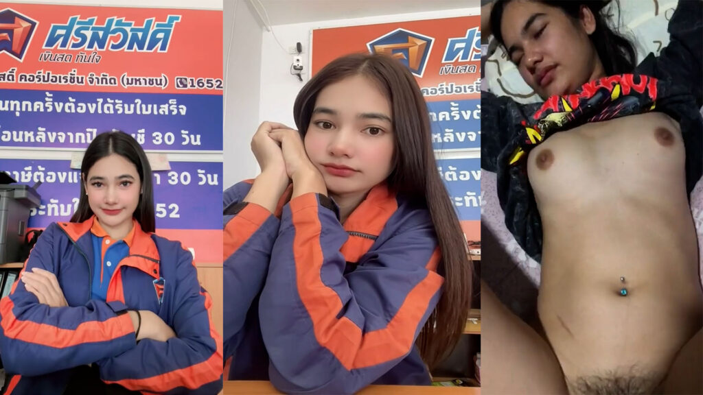 เสียวหรือเจ็บ สาวเงินติดล้อโดนกระแทกยับ