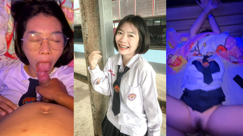 หลุดออมเล็ต เย็ดกับแฟนน่ารักนมใหญ่ถ่ายเองกับมือ ขาวเนียนทำหน้าโครตเสียว