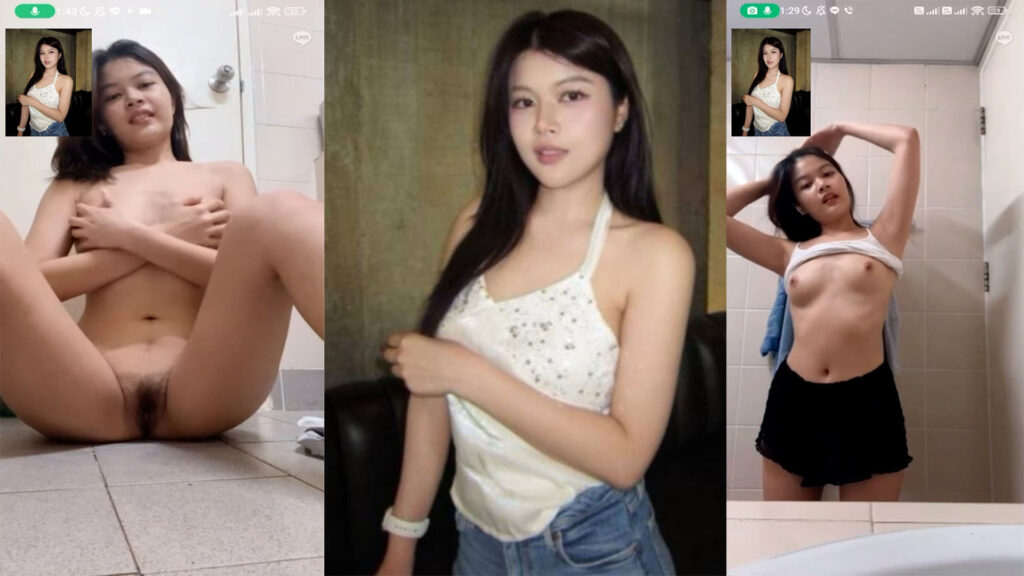 เบ็ดหีครั้งแรก สาวรับงานคอลเสียว ขาวเนียนน่ารัก ทำตามคำสั่ง นั่งเบ็ดหีช่วยตัวเองไม่ค่อยเก่ง