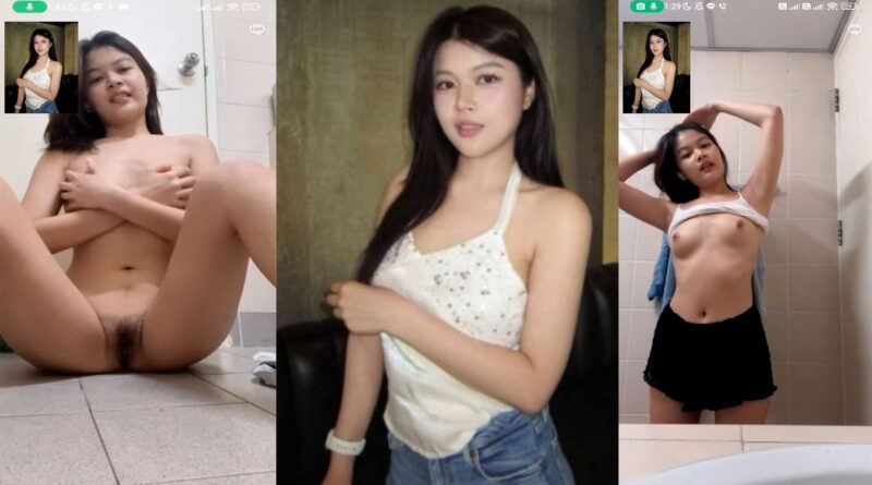เบ็ดหีครั้งแรก สาวรับงานคอลเสียว ขาวเนียนน่ารัก ทำตามคำสั่ง นั่งเบ็ดหีช่วยตัวเองไม่ค่อยเก่ง