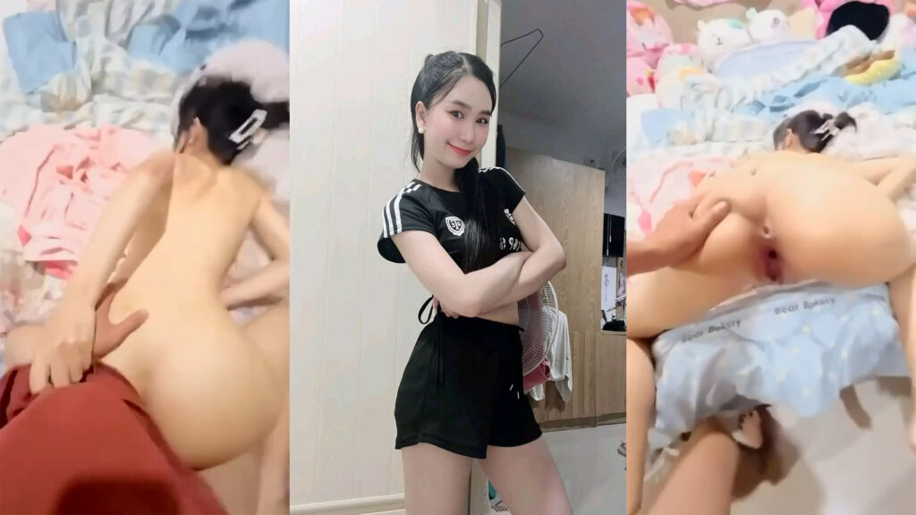 ท่าหมาเน้นๆ เย็ดเมียหุ่นดีขาวเนียนรูโบ๋เลย