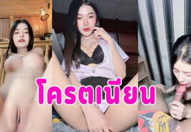 หีเนียนมาก หลุดนักศึกษายัดโด้ เย็ดกับผัว
