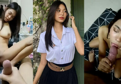 เย็ดแฟนนักศึกษา สาวแว่นตัวเล็กนมใหญ่โยกควยนมเด้งอย่างเสียว